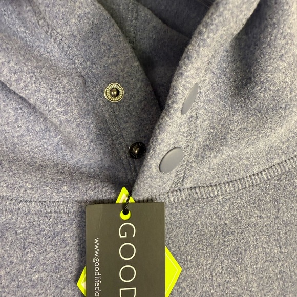 Goodlife nwt polartec hooded pullover blue xl - Picture 2 of 8